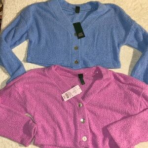 Lot of 2 New cardigan Sz small